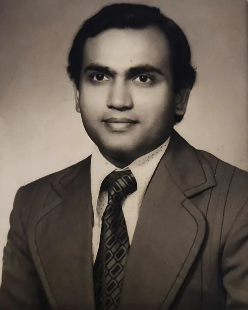 Portrait of J.K. Vaish